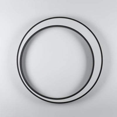 Zathee Circular LED Outdoor Wall Light - Neutral Decor
