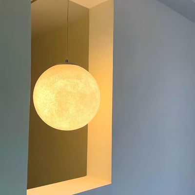 Miralaine Pendant Lamp Moon Shaped for Living Room
