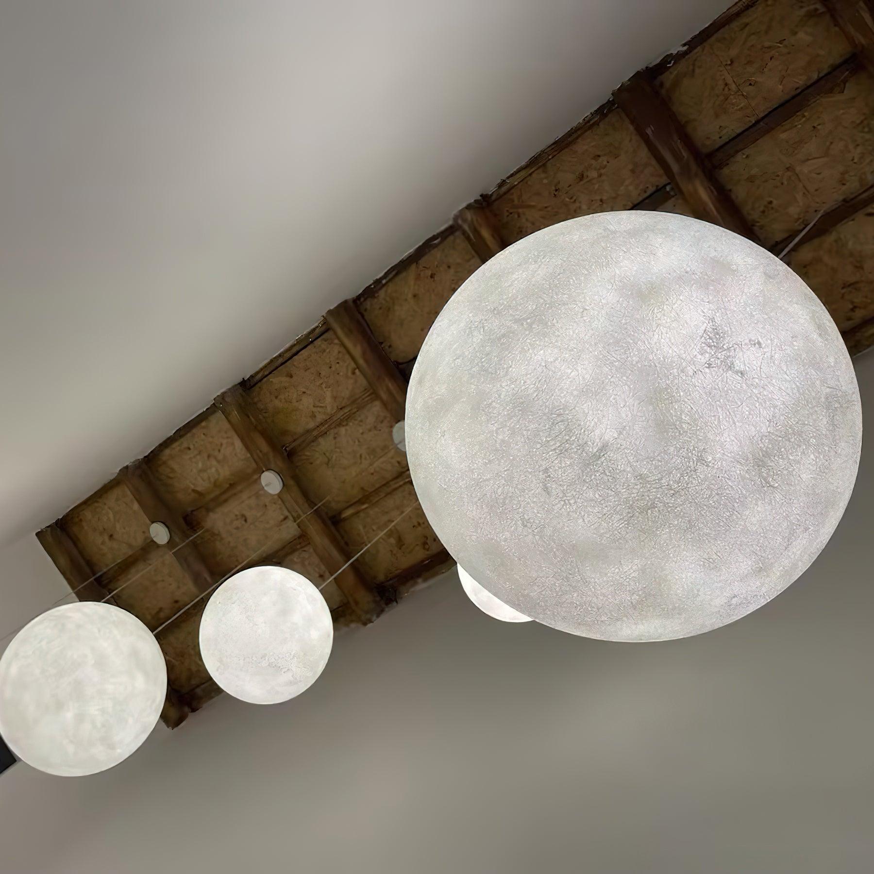Miralaine Pendant Lamp Moon Shaped for Living Room