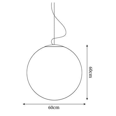 Lunara Moon Pendant Lamp - Neutral Decor
