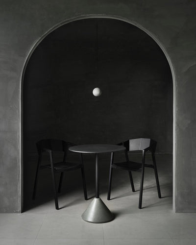 Umi Pendant Lamp Concrete Sphere Moon Minimalist