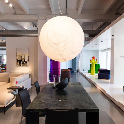 Globe Minimalist Silk Pendant Lamp