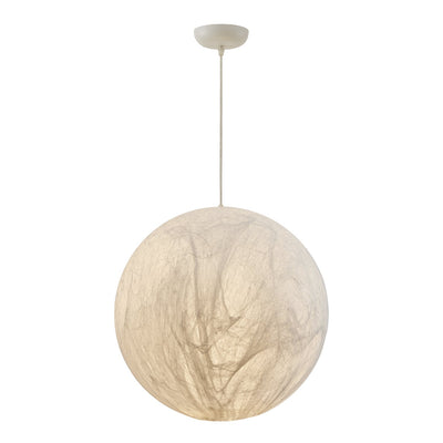 Globe Minimalist Silk Pendant Lamp