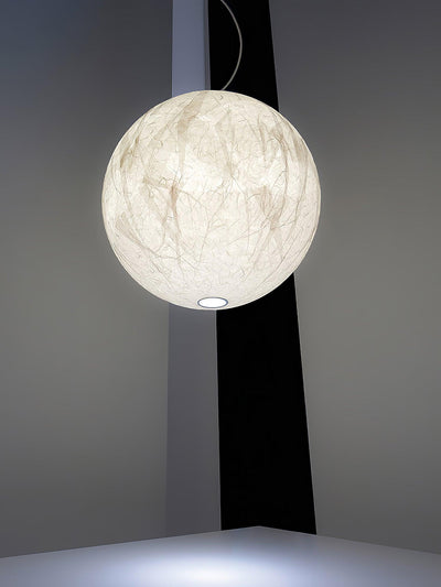 Globe Minimalist Silk Pendant Lamp