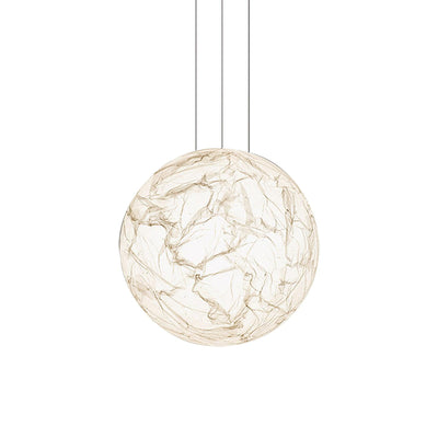 Globe Minimalist Silk Pendant Lamp