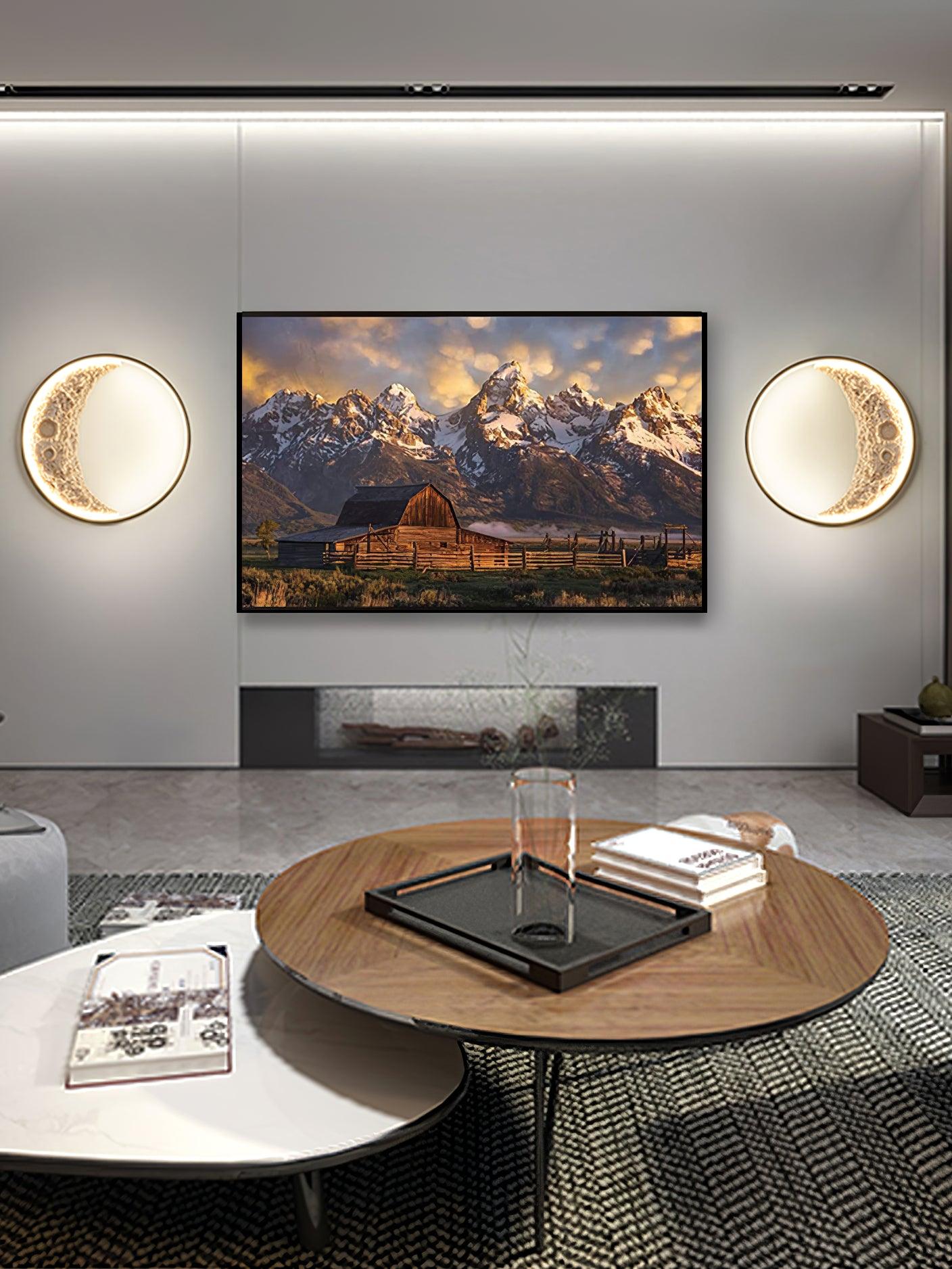 Dua Premium Nordic Art Resin Wall Lamp