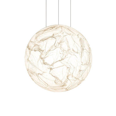 Globe Minimalist Silk Pendant Lamp