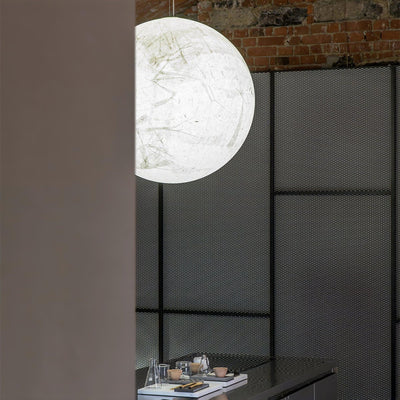 Globe Minimalist Silk Pendant Lamp
