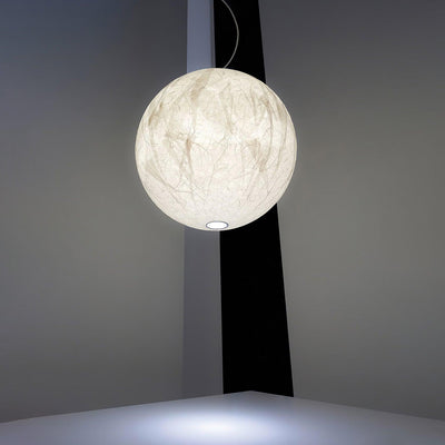 Globe Minimalist Silk Pendant Lamp