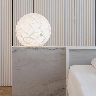 Globe Minimalist Silk Pendant Lamp