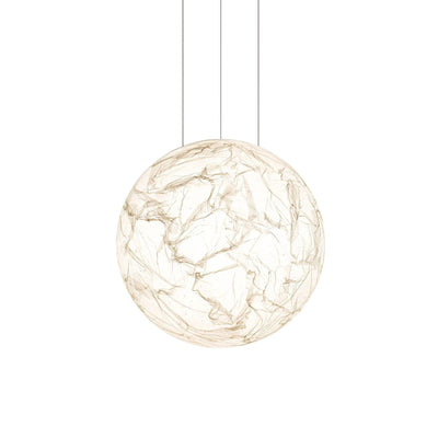 Globe Minimalist Silk Pendant Lamp