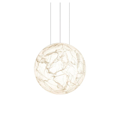 Globe Minimalist Silk Pendant Lamp