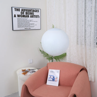 Miralaine Pendant Lamp Moon Shaped for Living Room