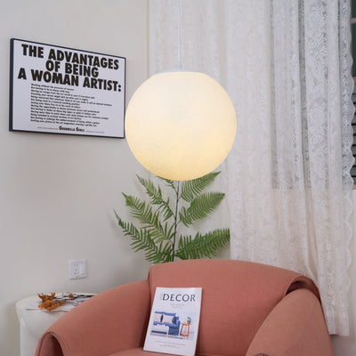 Miralaine Pendant Lamp Moon Shaped for Living Room