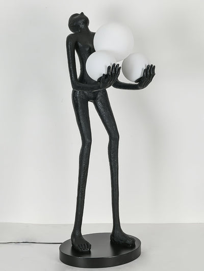 Erthearae Abstract Iron Floor Lamp