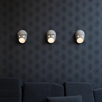 Mask Individual Creativity Resin Wall Light
