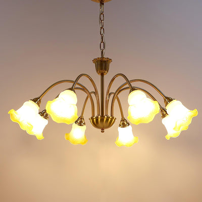Diane Vintage Glass Chandelier