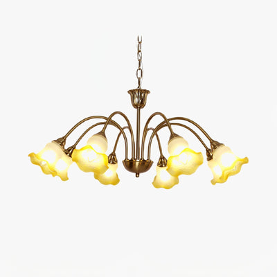 Diane Vintage Glass Chandelier