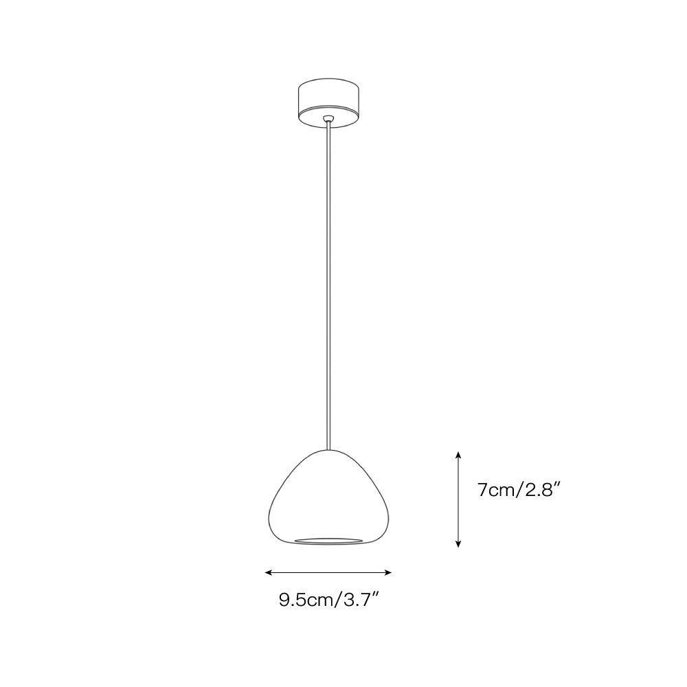 Morphe Alabaster Pendant Lamp