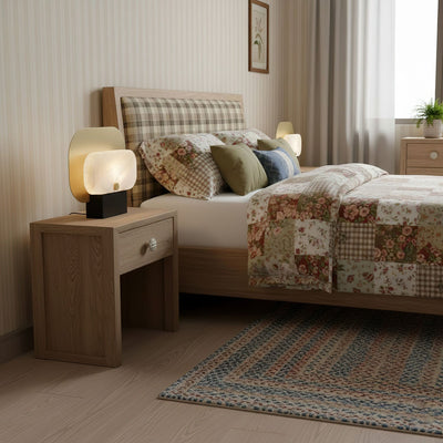 Mosaic Elegance Alabaster Table Lamp