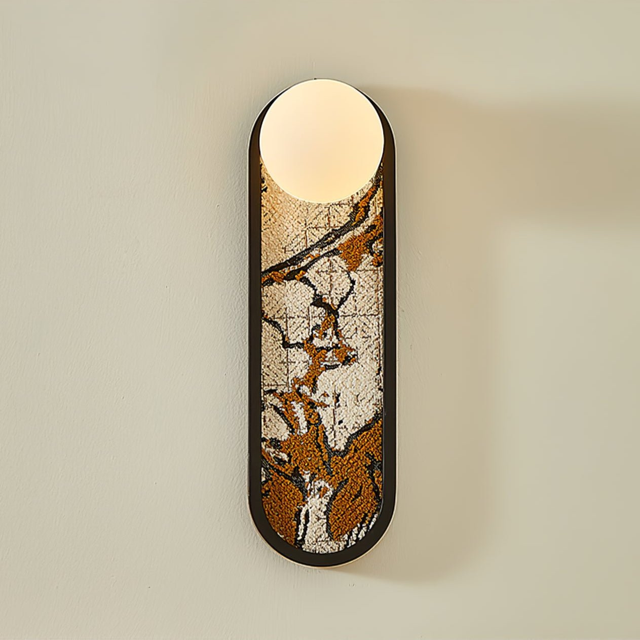 Uzorus Premium Nordic Art Fabric Wall Light