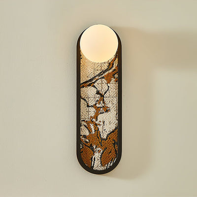 Uzorus Premium Nordic Art Fabric Wall Light