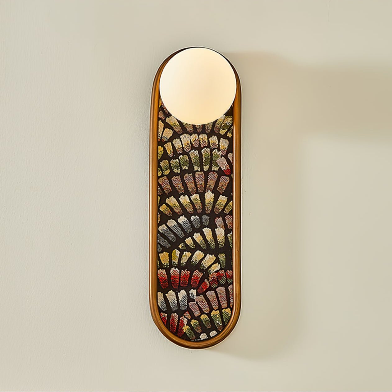 Uzorus Premium Nordic Art Fabric Wall Light