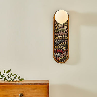 Uzorus Premium Nordic Art Fabric Wall Light