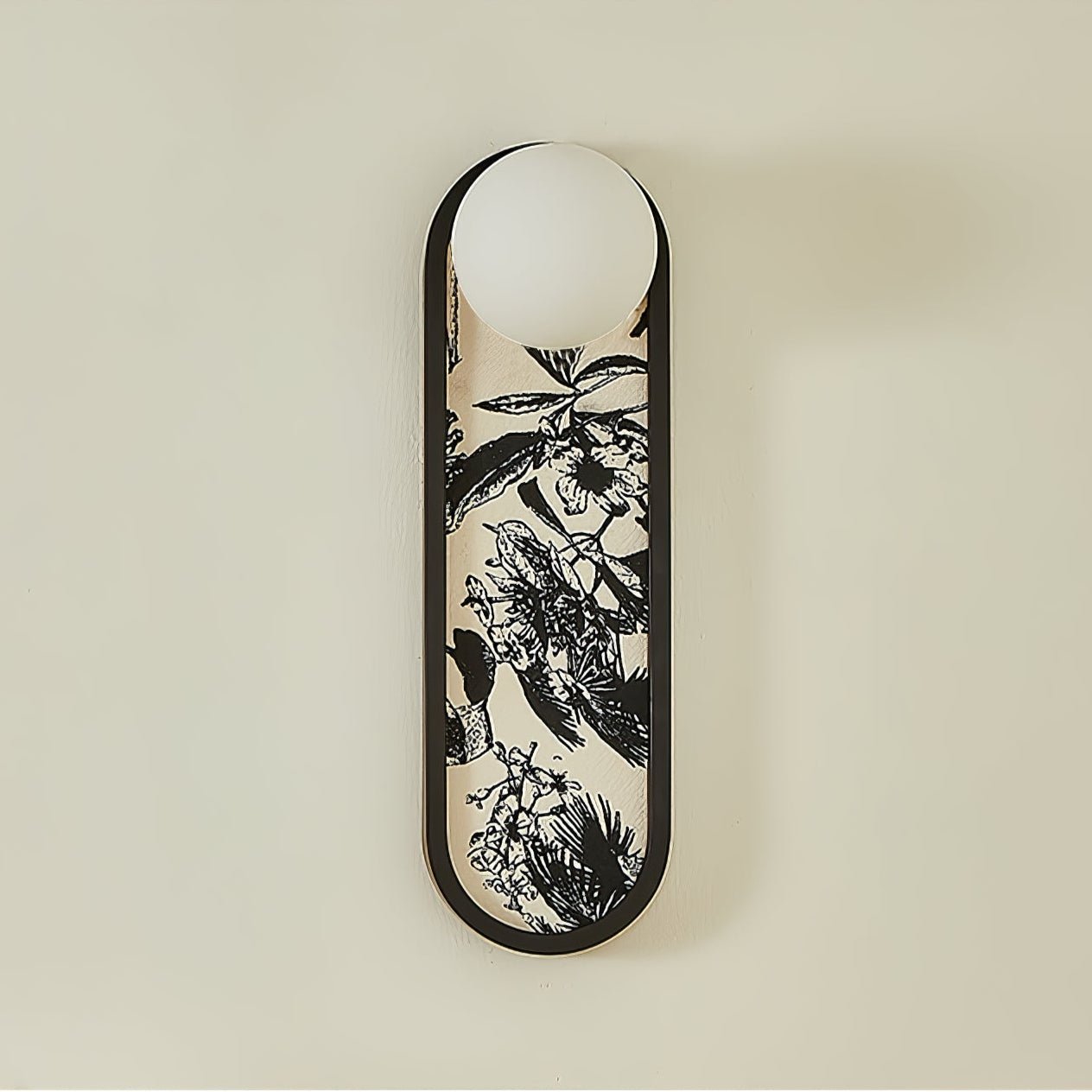 Uzorus Premium Nordic Art Fabric Wall Light