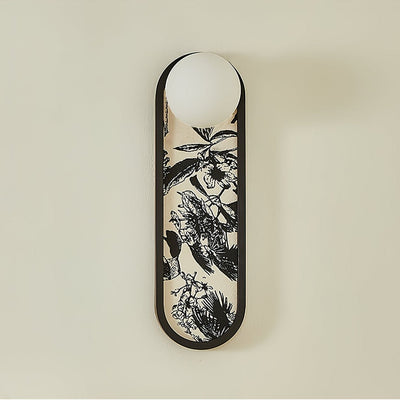 Uzorus Premium Nordic Art Fabric Wall Light