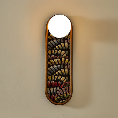 Uzorus Premium Nordic Art Fabric Wall Light