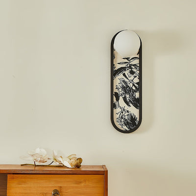 Uzorus Premium Nordic Art Fabric Wall Light