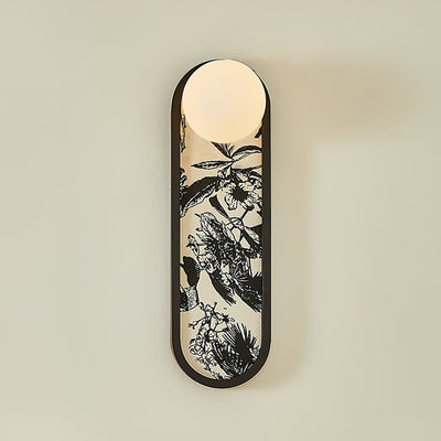 Uzorus Premium Nordic Art Fabric Wall Light