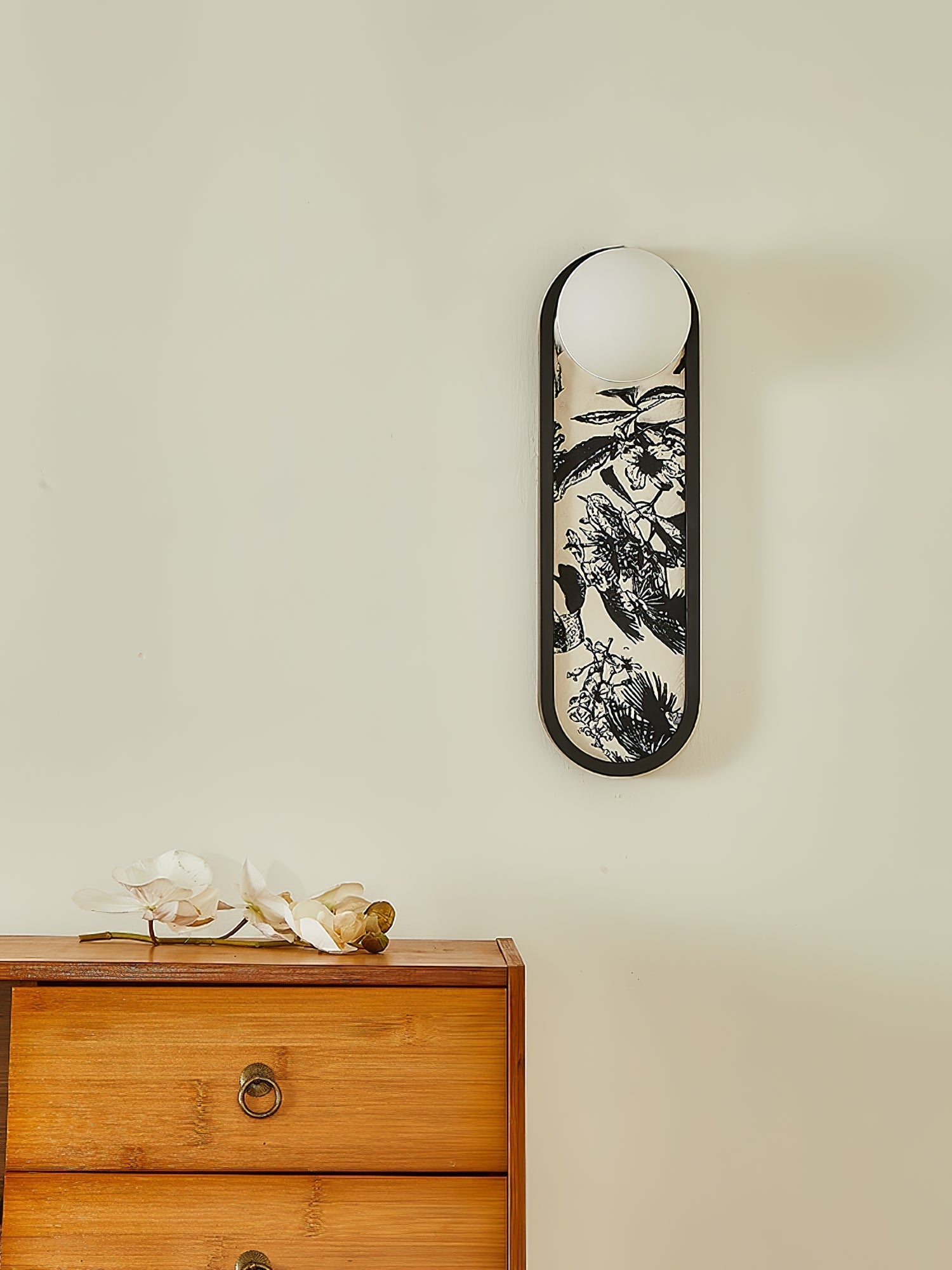 Uzorus Premium Nordic Art Fabric Wall Light
