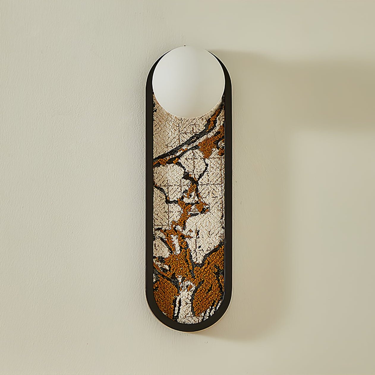 Uzorus Premium Nordic Art Fabric Wall Light