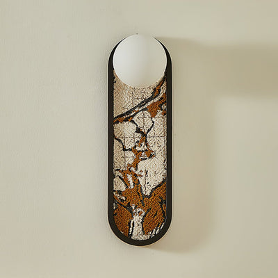 Uzorus Premium Nordic Art Fabric Wall Light