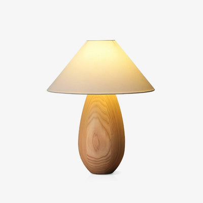 Orbace Wood Natural Table Lamp