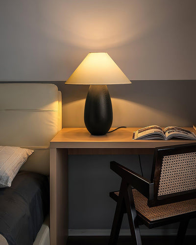 Orbace Wood Natural Table Lamp