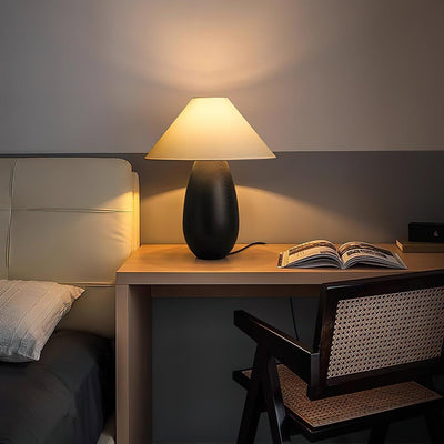 Orbace Wood Natural Table Lamp