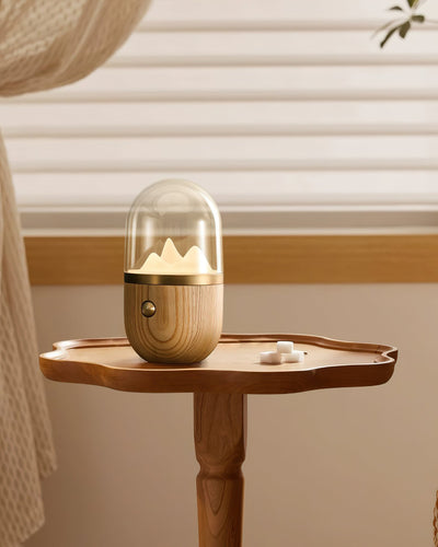 Glacio Mountain Peak Night Table Lamp