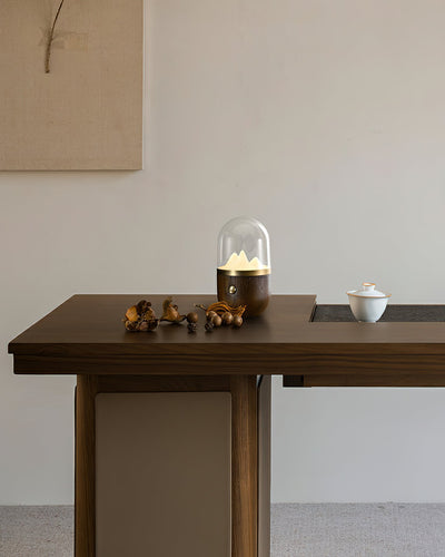 Glacio Mountain Peak Night Table Lamp