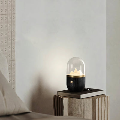 Glacio Mountain Peak Night Table Lamp