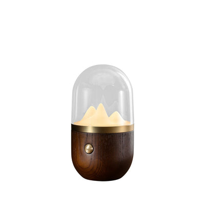 Glacio Mountain Peak Night Table Lamp