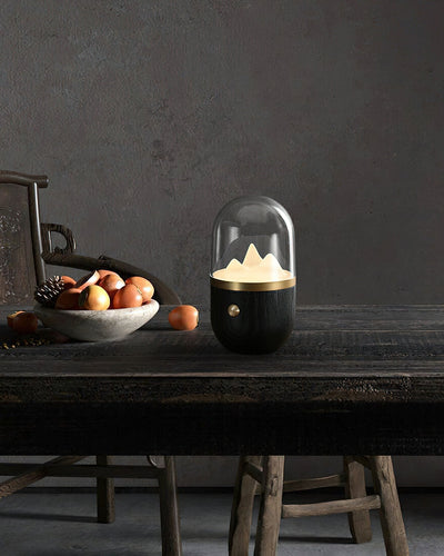 Glacio Mountain Peak Night Table Lamp