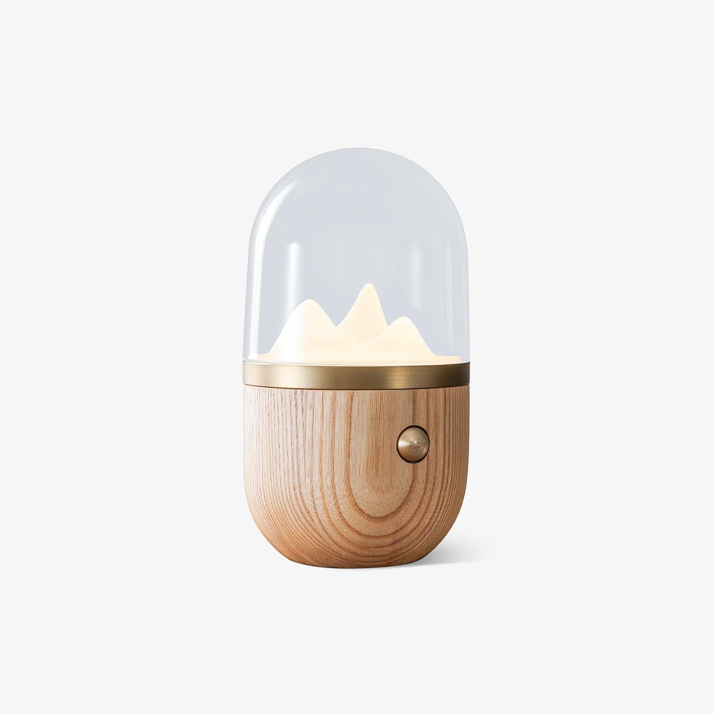 Glacio Mountain Peak Night Table Lamp