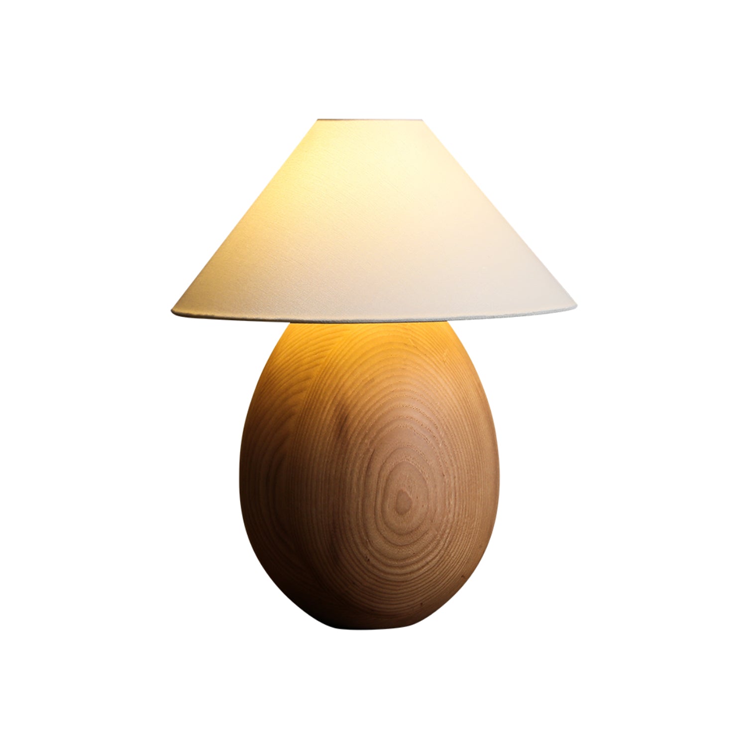 Orbace Wood Natural Table Lamp