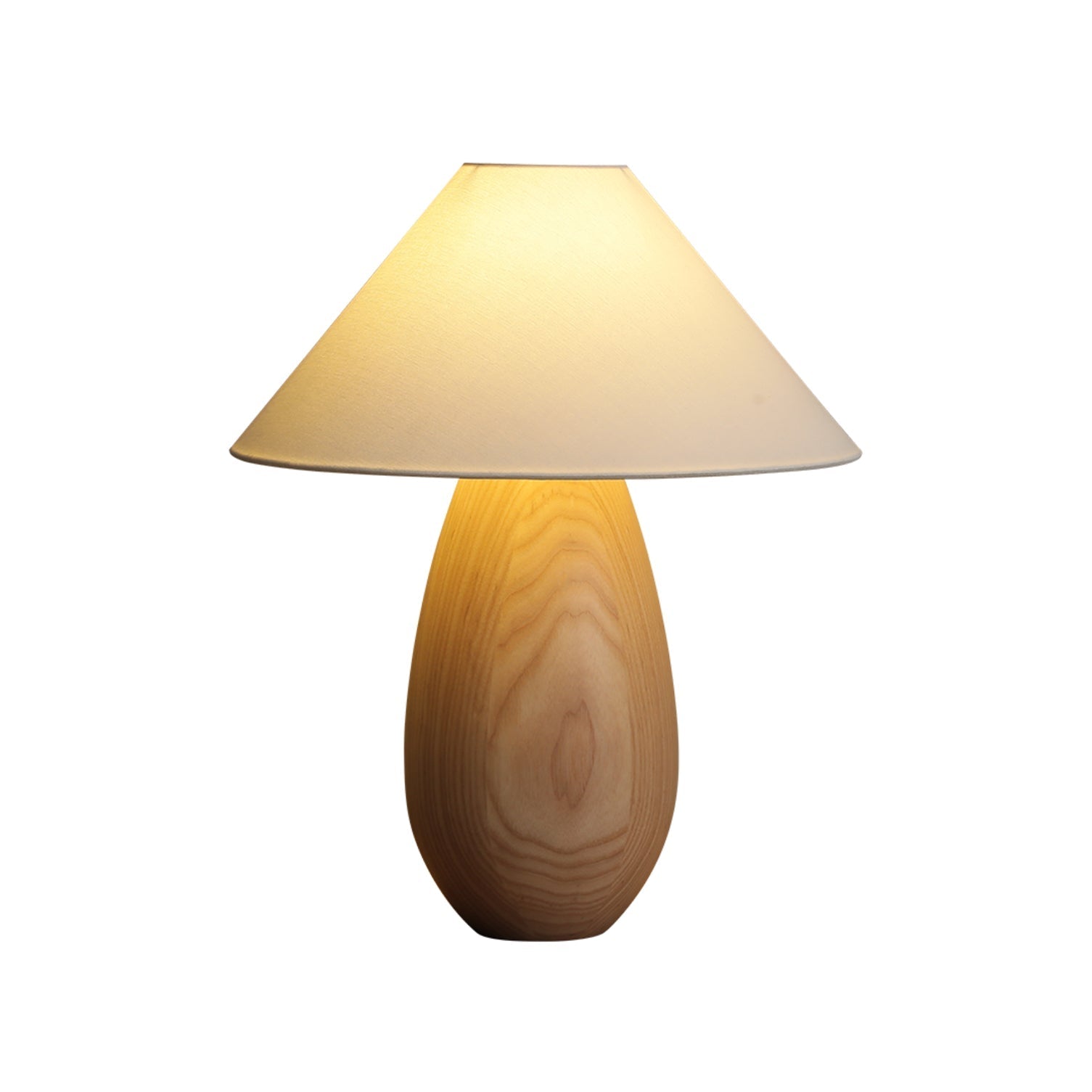 Orbace Wood Natural Table Lamp