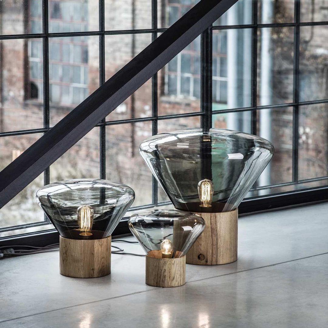 Sylirella Minimalist Wood Table Lamp