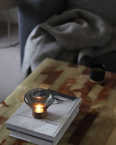 Sylirella Minimalist Wood Table Lamp