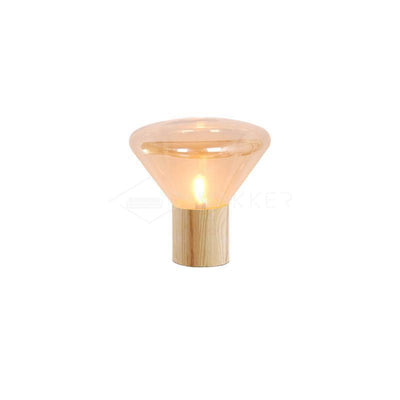 Sylirella Minimalist Wood Table Lamp